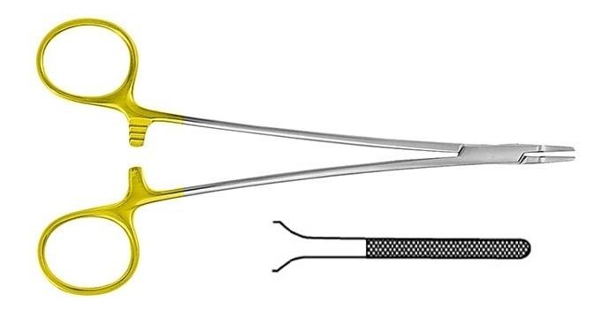 TC MICRO RYDER Голкотримач; прямий; із зубчиками; 20,0см. Tontarra Medizintechnik GmbH